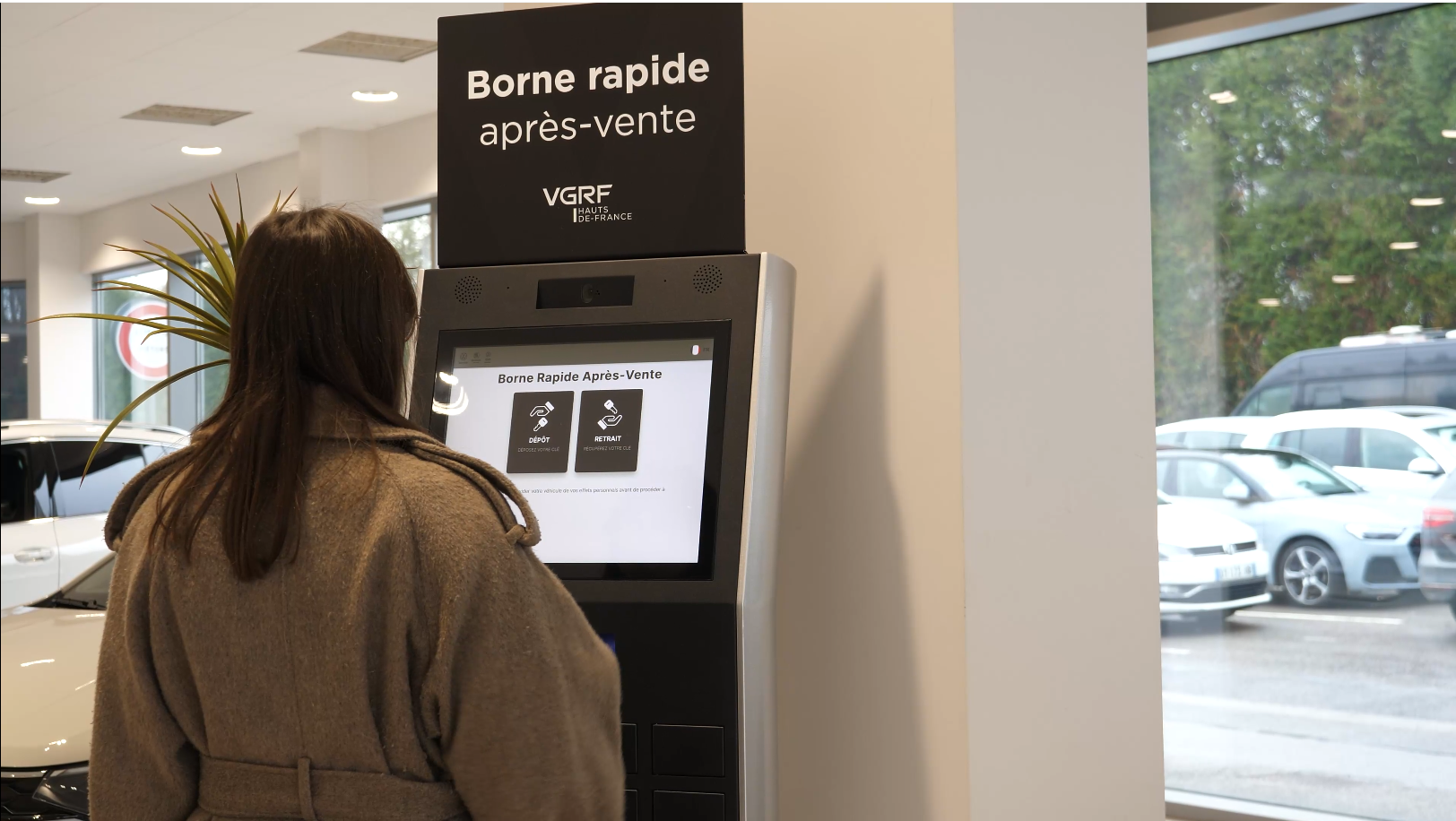 Audi Lille - Borne rapide après-vente
